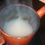 そば八 - そば湯