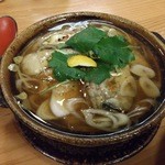 明月庵 ぎんざ 田中屋 銀座本店 - 牡蠣の小鍋仕立て