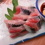 晩杯屋 - いわし刺し１５０円