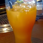 焼肉ぐりぐり家 - ドリンクはオレンジジュース！