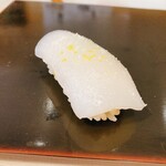 立ちぐい寿し 酒伊 金次郎 - いか