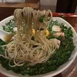 麺屋 我論 - 麺のリフトアップ！！
