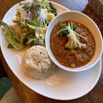 阿里山cafe - お豆のカレー
