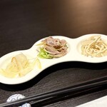 中華旬菜 雲の上 - ３種の口取り