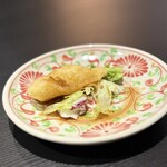 中華旬菜 雲の上 - 白身魚の黒酢油淋ソース