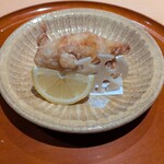 銀座 しのはら - 虎河豚の竜田揚げ