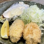 とんかつ ぎんなん - カキフライ単品２個