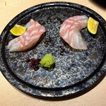 水産会社直営 魚右衛門 - 鯛の刺身