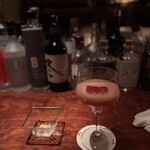 BAR小原 - いちごのカクテル