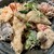 香季清流庵 - 料理写真:冷やし天ぷら蕎麦(1000円)