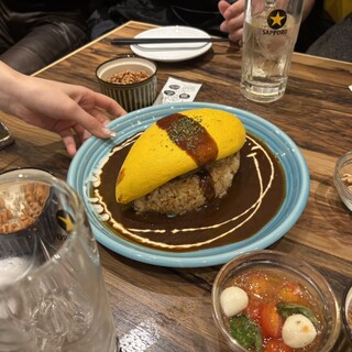 口コミ一覧 : ふわとろオムライス CRAFT CHEESE MARKET お初天神店