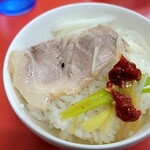 ラーメンショップ マンザイ - 自家製ネギチャーシューライス