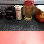 ラーメンショップ マンザイ - 卓上セット