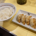 どうとんぼり神座 - 餃子セット♪(揚げ餃子チェンジ)