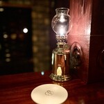 グラン ノーブル - ハリポタみがある店内　アルコールランプも本物　柔らかいあかりがゆーらゆら