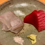 すしやのたい悟 - 鮃と小トロさんでーす。②