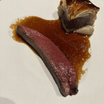 B - 鴨のロースト　長鴨？珍しい鴨