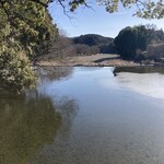 阿里山cafe - 店隣の高麗川