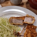 とんかつ とんき 目黒本店 - 断面