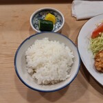とんかつ とんき 目黒本店 - ご飯