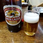 森田食堂 - 「ビール大」（600円）