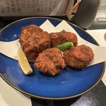 活魚 いきおい - フグの唐揚げ