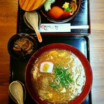 茂美志゛や  - ｢のっぺいうどん｣単品小盛950円/｢近江牛のっぺいけいらんうどん｣1550円