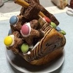 パンブラザースアベ - パンの家（チョコ味）