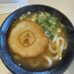 土俵うどん - 丸天うどん　520円