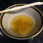 今庄そば - 薄口が美味しかった出汁