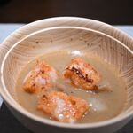 かわ村 - ちひろ海老と里芋のズッパ　