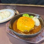 Cafe&Restaurant LaCOSSO - チーズ＆デミハンバーグ
