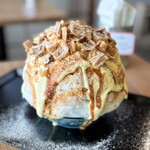 京氷ゆきみ庵 - 焦がしキャラメルナッツパイ  1,700円（税込）