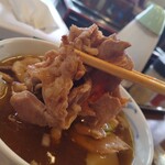 広野屋 - 煮込みの肉