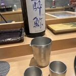 祇園鮨 琢 - 冷酒 酔鯨 美味しかったです