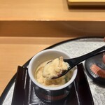 祇園鮨 琢 - 茶碗蒸し ズワイガニと鰻が入ってます