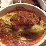 バルバ　ドゥエ - 白菜のラザニア