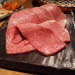 炭火焼肉 なかはら - ザブトン 塩 ＠3,600円
