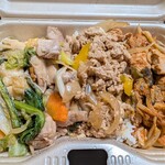 スパイスMARKET - 左から①②③④。混ざっても激ウマ。