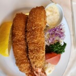 レストラン香味屋 - エビフライ