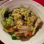 南海飯店 - 豚肉とキャベツと玉子炒め