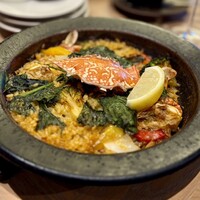 Jose Luis - 本日のパエリヤ（渡り蟹のパエリヤ）