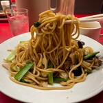 南海飯店 - やわらかい焼ソバの麺