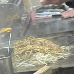 天龍 - もやし投入後の様子