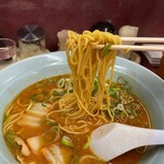 旭川ラーメン - 味噌スタミナラーメン中②