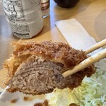 野風増 - 厚みのあるヒレカツです。