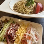 四川 郷土菜 シャンバァロウ - 胡麻冷やし麺