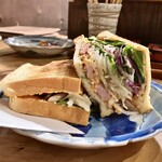 炭火焼鳥 きち蔵 - 玉子サンド