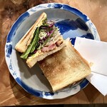 炭火焼鳥 きち蔵 - 玉子サンド