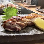 炭火焼鳥 きち蔵 - 黒帝 ももたたき